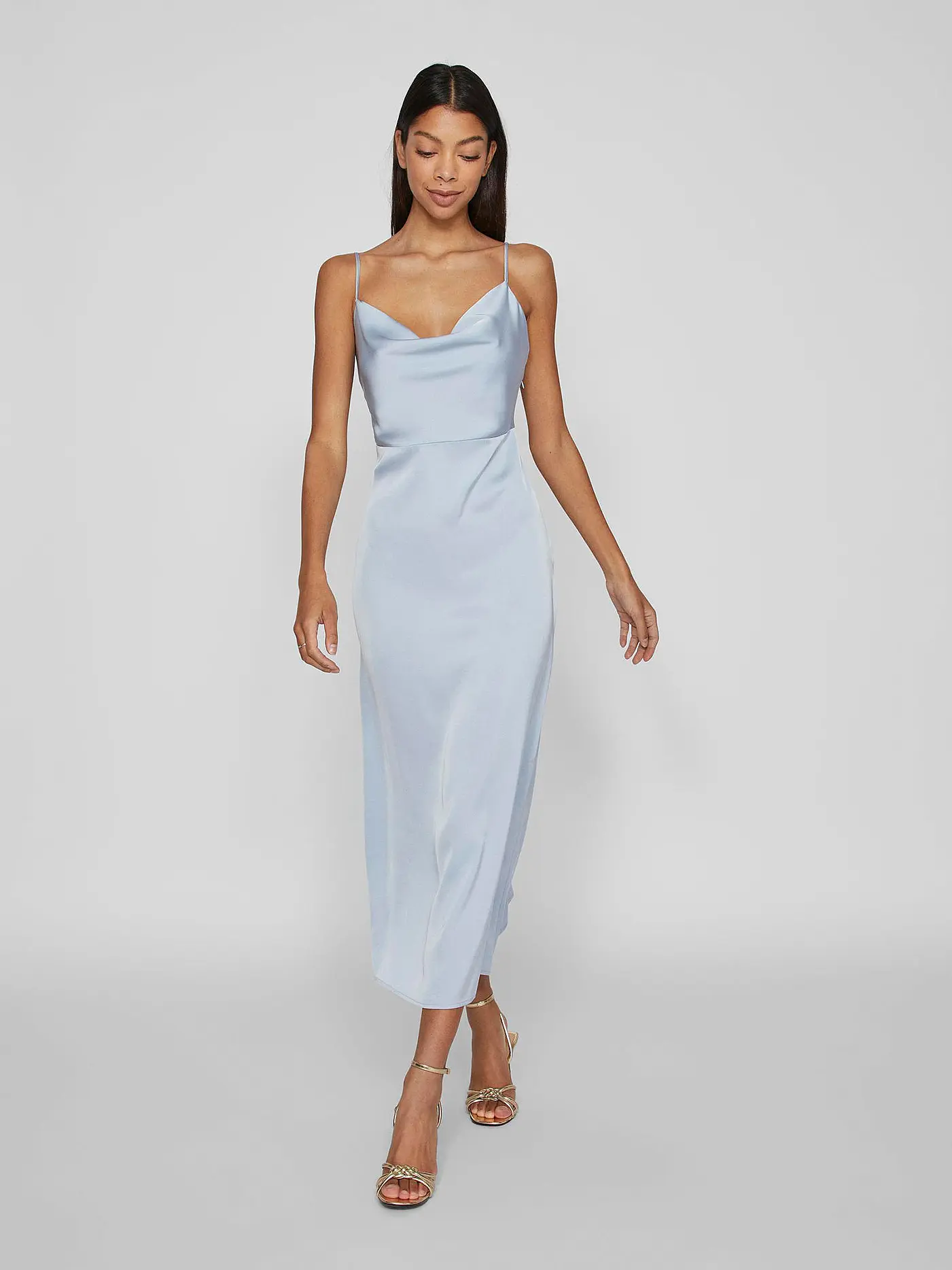 VILA | Abendkleid VIRAVENNA | hellblau